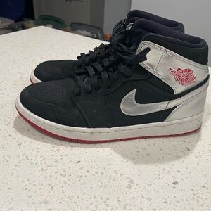 Jordan High-Top Sneakers - Black and White